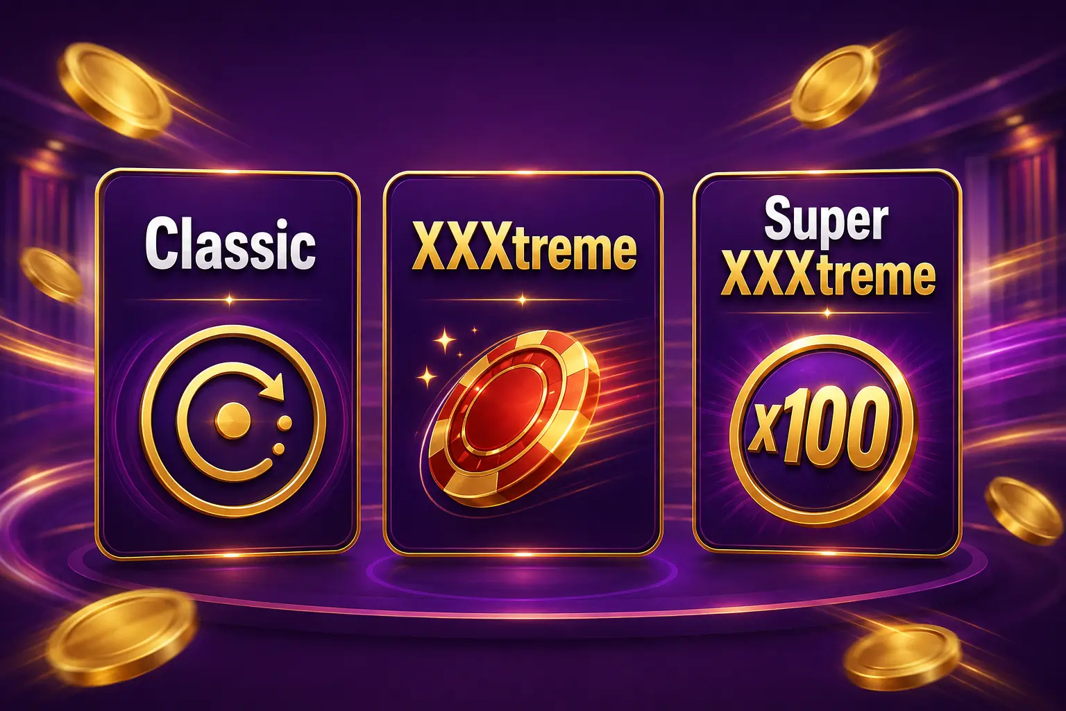 Crazy Coin modes